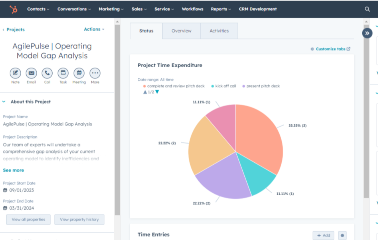 CRM customization record